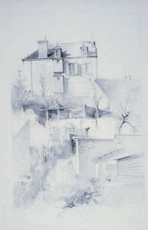 Study for La Chatre Back Yard