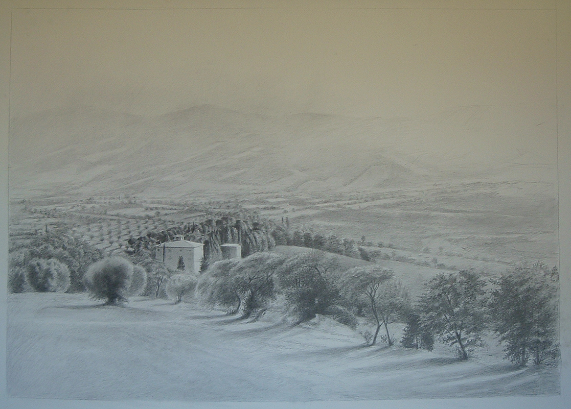 Composition study for View at Monte Solare